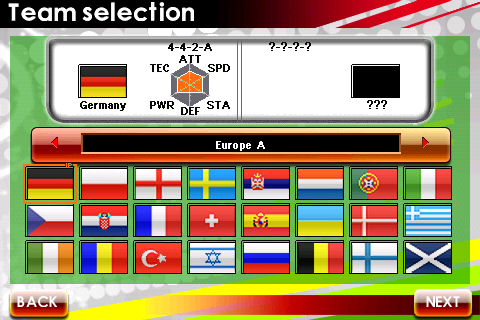 Real Soccer 2009 screenshot 5 for Nintendo DS